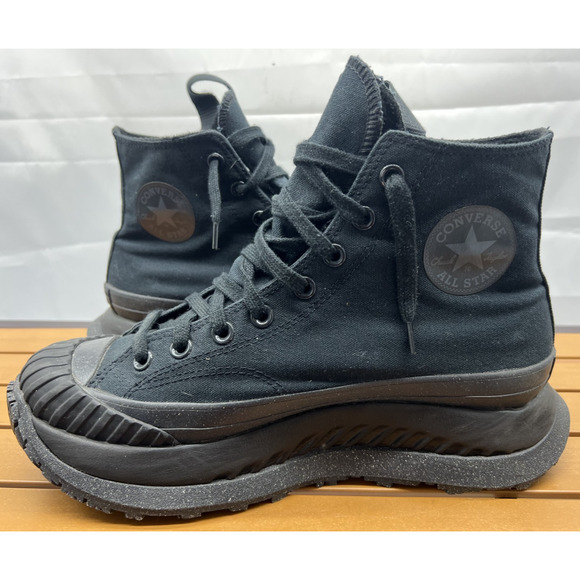 Converse Chuck Waterproof 70 AT-CX Counter Climate High Triple Black Size 9.5 - Picture 6 of 9